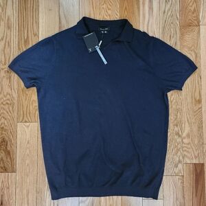 Massimo Dutti Navy Polo